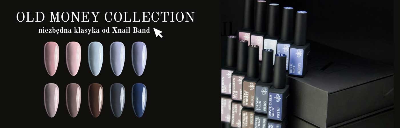 Kolekcja Old Money XNail – eleganckie lakiery hybrydowe w klasycznych odcieniach nude i granatu
