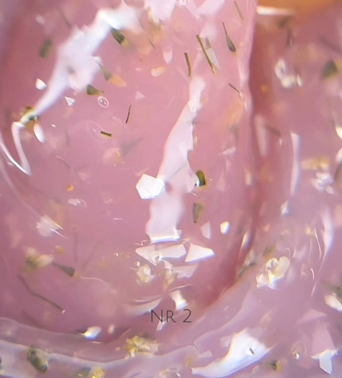 Builder Gel Spring Nude №2 Crystal Professional Builder Gel Spring Nude 2 Crystal Professional żel budujący z kwiatami