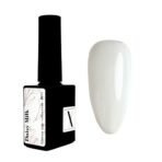 Top kamuflujący mleczny Daisy Milk #0001 kolor na tipsie próbka