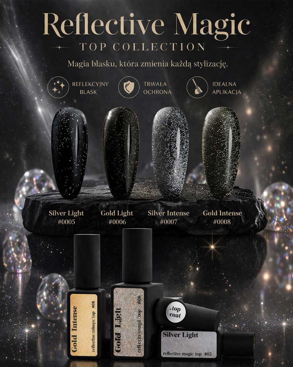 Magia blasku kolekcja refleksji