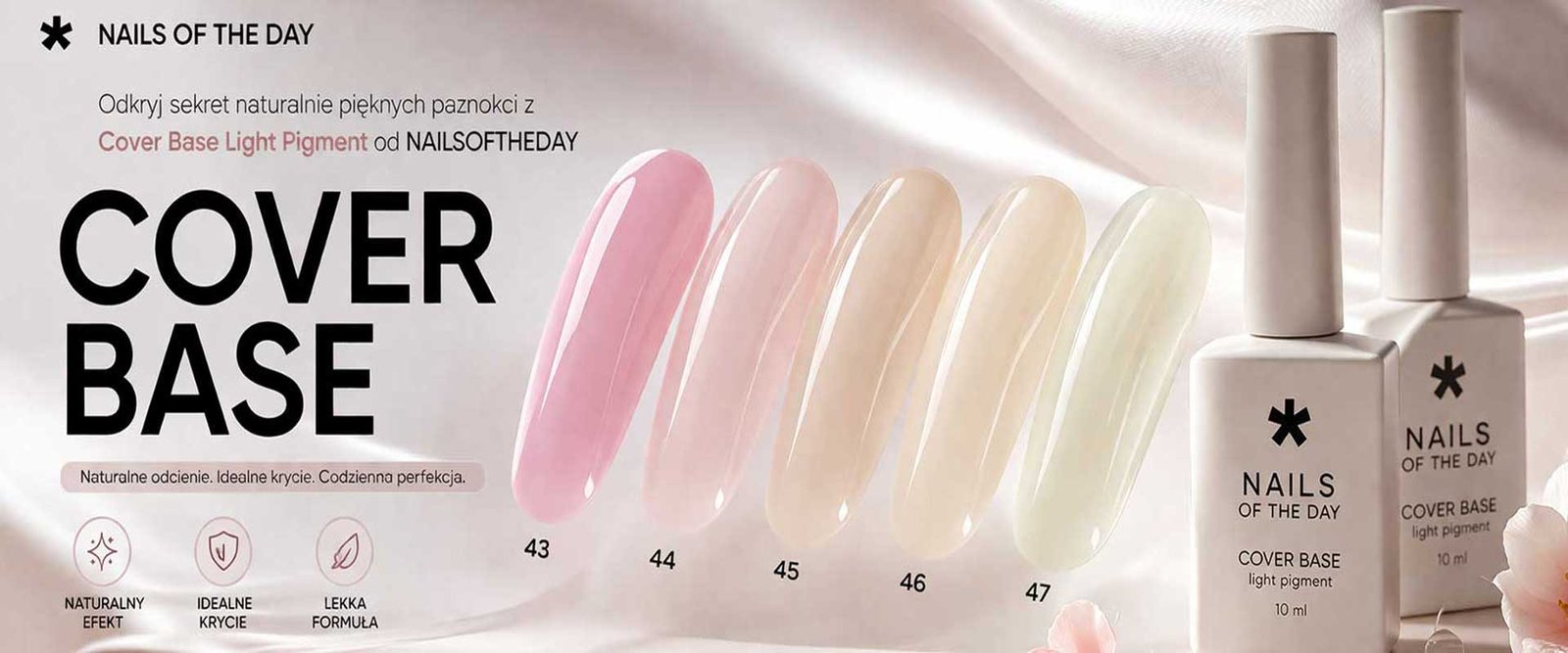 Naturalne i subtelne odcienie paznokci