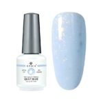 Lakier hybrydowy Atica Quilt Blue 8 ml – elegancki niebieski kolor do manicure hybrydowego