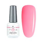 Lakier hybrydowy Atica Candy Kisses 8 ml – różowy kolor do manicure hybrydowego