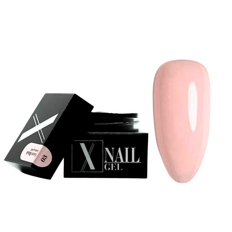 Builder Gel Cover Blush #03 – żel budujący 30 ml Builder Gel Cover Blush #03 30 ml – różowy żel budujący cover do przedłużania paznokci