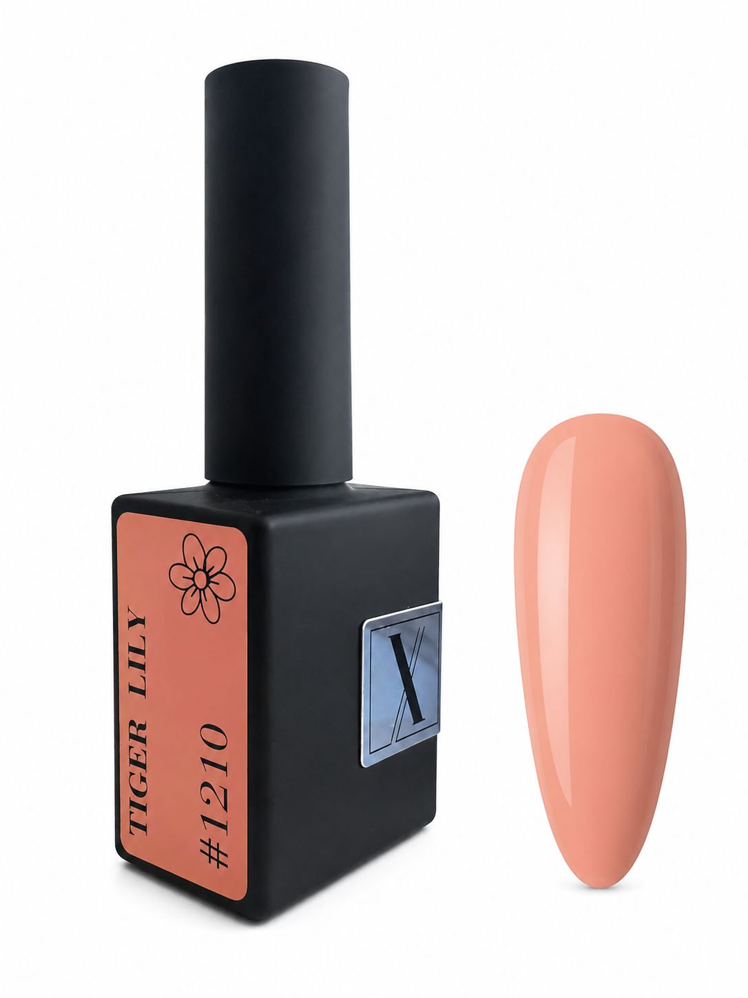 XNAIL Tiger Lily #1210 – lakier hybrydowy 10 ml XNAIL Tiger Lily #1210 lakier hybrydowy 10 ml – różowy odcień